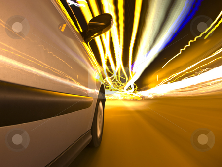 To use this stock image in your creative project, please select the size you need over to the right and click the "Add to Cart" button.
Your downloaded image will come with the Cutcaster watermark removed so don’t worry about the watermark you see on this page. Downtown Driving stock photo, A car driving in the busy downtown streets, with many lights overhead, at high speed. by Corepics VOF