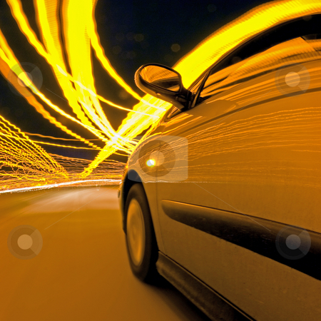 To use this stock image in your creative project, please select the size you need over to the right and click the "Add to Cart" button.
Your downloaded image will come with the Cutcaster watermark removed so don’t worry about the watermark you see on this page. Night Drive stock photo, A car, driving through the clutter of lights at night by Corepics VOF
