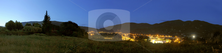 To use this stock image in your creative project, please select the size you need over to the right and click the "Add to Cart" button.
Your downloaded image will come with the Cutcaster watermark removed so don’t worry about the watermark you see on this page. Nyons Skyline stock photo, A panoramic image of the town of Nyons, Drome en Provence, in France at night by Corepics VOF