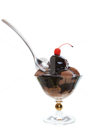 To use this stock image in your creative project, please select the size you need over to the right and click the "Add to Cart" button.
Your downloaded image will come with the Cutcaster watermark removed so don’t worry about the watermark you see on this page. Chocolate ice cream stock photo, Chocolate ice cream covered with syrup and topped with a cherry by Steve Mcsweeny
