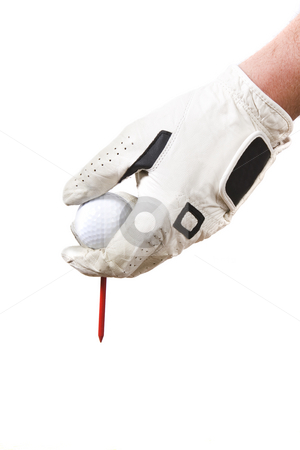 To use this stock image in your creative project, please select the size you need over to the right and click the "Add to Cart" button.
Your downloaded image will come with the Cutcaster watermark removed so don’t worry about the watermark you see on this page. Tee up stock photo, Isolated glove hand setting a golf ball by Steve Mcsweeny