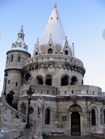 To use this stock image in your creative project, please select the size you need over to the right and click the "Add to Cart" button.
Your downloaded image will come with the Cutcaster watermark removed so don’t worry about the watermark you see on this page. Fishermen's Bastion stock photo, One of the tower of Fishermen's bastion, on the hill of Buda by Alessandro Rizzolli