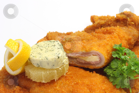 To use this stock image in your creative project, please select the size you need over to the right and click the "Add to Cart" button.
Your downloaded image will come with the Cutcaster watermark removed so don’t worry about the watermark you see on this page. Cordon_Bleu stock photo, Delicious cordon bleu on bright background by Birgit Reitz-Hofmann
