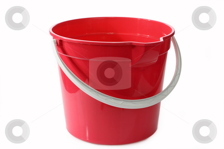 To use this stock image in your creative project, please select the size you need over to the right and click the "Add to Cart" button.
Your downloaded image will come with the Cutcaster watermark removed so don’t worry about the watermark you see on this page. Bucket stock photo, A red bucket or pale on a white background by Birgit Reitz-Hofmann