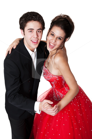 To use this stock image in your creative project, please select the size you need over to the right and click the "Add to Cart" button.
Your downloaded image will come with the Cutcaster watermark removed so don’t worry about the watermark you see on this page. Ballroom Dancing Couple stock photo, Boy and girl, in formal attire, dancing at their high school prom. by Brenda Carson