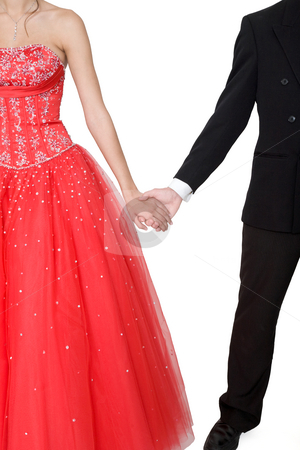To use this stock image in your creative project, please select the size you need over to the right and click the "Add to Cart" button.
Your downloaded image will come with the Cutcaster watermark removed so don’t worry about the watermark you see on this page. Boy & Girl Formal stock photo, Boy & girl, in formal attire, holding hands against a white background. by Brenda Carson
