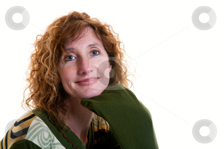 To use this stock image in your creative project, please select the size you need over to the right and click the "Add to Cart" button.
Your downloaded image will come with the Cutcaster watermark removed so don’t worry about the watermark you see on this page. Beautiful Fifty Something stock photo, A beautiful, mature fifties something lady with a confident smile. by Brenda Carson