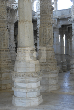 To use this stock image in your creative project, please select the size you need over to the right and click the "Add to Cart" button.
Your downloaded image will come with the Cutcaster watermark removed so don’t worry about the watermark you see on this page. Ranakpur Jain Temple stock photo, by Didier Tais