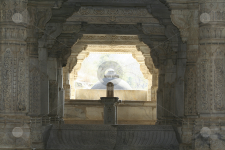 To use this stock image in your creative project, please select the size you need over to the right and click the "Add to Cart" button.
Your downloaded image will come with the Cutcaster watermark removed so don’t worry about the watermark you see on this page. Ranakpur Jain Temple stock photo, by Didier Tais