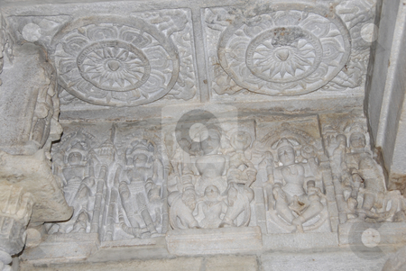 To use this stock image in your creative project, please select the size you need over to the right and click the "Add to Cart" button.
Your downloaded image will come with the Cutcaster watermark removed so don’t worry about the watermark you see on this page. Ranakpur Jain Temple stock photo, by Didier Tais