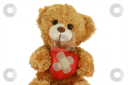 To use this stock image in your creative project, please select the size you need over to the right and click the "Add to Cart" button.
Your downloaded image will come with the Cutcaster watermark removed so don’t worry about the watermark you see on this page. Love sick stock photo, Cute teddy bear with decorative heart on bright background by Birgit Reitz-Hofmann