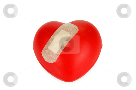 To use this stock image in your creative project, please select the size you need over to the right and click the "Add to Cart" button.
Your downloaded image will come with the Cutcaster watermark removed so don’t worry about the watermark you see on this page. Red heart stock photo, Red heart with plaster isolated on white background by Birgit Reitz-Hofmann