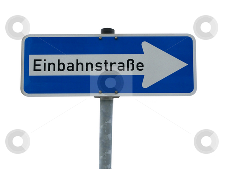 To use this stock image in your creative project, please select the size you need over to the right and click the "Add to Cart" button.
Your downloaded image will come with the Cutcaster watermark removed so don’t worry about the watermark you see on this page. One way road stock photo, German one way road sign isolated on white background by Birgit Reitz-Hofmann