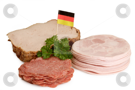 To use this stock image in your creative project, please select the size you need over to the right and click the "Add to Cart" button.
Your downloaded image will come with the Cutcaster watermark removed so don’t worry about the watermark you see on this page. Sliced sausage stock photo, Fresh sliced sausage on bright background by Birgit Reitz-Hofmann