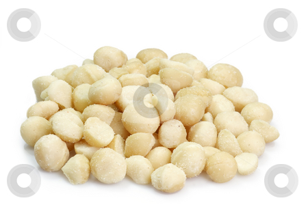 To use this stock image in your creative project, please select the size you need over to the right and click the "Add to Cart" button.
Your downloaded image will come with the Cutcaster watermark removed so don’t worry about the watermark you see on this page. Macadamia stock photo, Macadamia nuts on bright background by Birgit Reitz-Hofmann