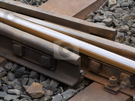 To use this stock image in your creative project, please select the size you need over to the right and click the "Add to Cart" button.
Your downloaded image will come with the Cutcaster watermark removed so don’t worry about the watermark you see on this page. Detail from track stock photo, Detail from a train track at the countryside. by Birgit Reitz-Hofmann