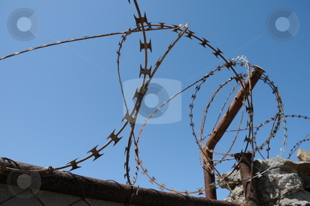 To use this stock image in your creative project, please select the size you need over to the right and click the "Add to Cart" button.
Your downloaded image will come with the Cutcaster watermark removed so don’t worry about the watermark you see on this page. Barb wire fence stock photo, Barb wire fence in Luderitz, Namibia by Damir Franusic