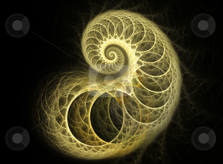 To use this stock image in your creative project, please select the size you need over to the right and click the "Add to Cart" button.
Your downloaded image will come with the Cutcaster watermark removed so don’t worry about the watermark you see on this page. Coiled Cocoon Fractal stock photo, Spiral flame based fractal - design element for cards, pamphlets by Helen Shorey