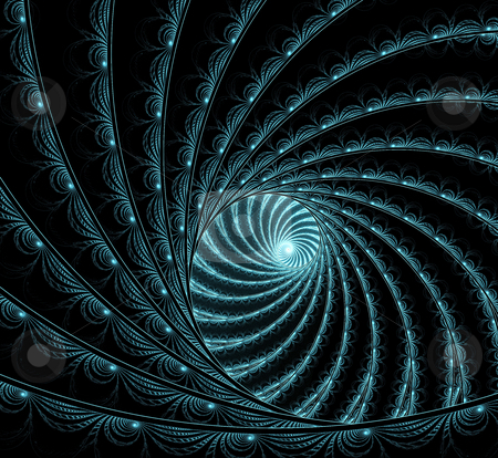 To use this stock image in your creative project, please select the size you need over to the right and click the "Add to Cart" button.
Your downloaded image will come with the Cutcaster watermark removed so don’t worry about the watermark you see on this page. Blue Spiral stock photo, Decorative blue spiral fractal by Helen Shorey