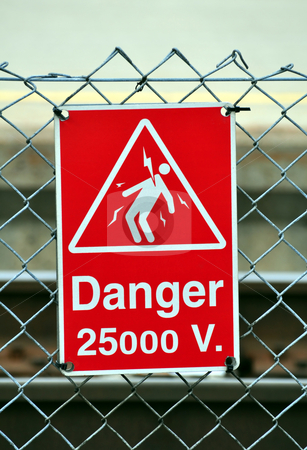 To use this stock image in your creative project, please select the size you need over to the right and click the "Add to Cart" button.
Your downloaded image will come with the Cutcaster watermark removed so don’t worry about the watermark you see on this page. Danger sign stock photo, High voltage danger sign by Fernando Barozza