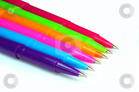To use this stock image in your creative project, please select the size you need over to the right and click the "Add to Cart" button.
Your downloaded image will come with the Cutcaster watermark removed so don’t worry about the watermark you see on this page. Multicolor pens on white background stock photo, Set of multicolor pens on white background by Fernando Barozza