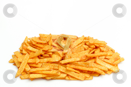 To use this stock image in your creative project, please select the size you need over to the right and click the "Add to Cart" button.
Your downloaded image will come with the Cutcaster watermark removed so don’t worry about the watermark you see on this page. Potatoe chips stock photo, Potatoe chips on bright background. Shot in studio by Birgit Reitz-Hofmann