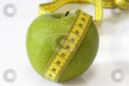 To use this stock image in your creative project, please select the size you need over to the right and click the "Add to Cart" button.
Your downloaded image will come with the Cutcaster watermark removed so don’t worry about the watermark you see on this page. Green apple stock photo, Green apple and measuring tape; diet image by Birgit Reitz-Hofmann