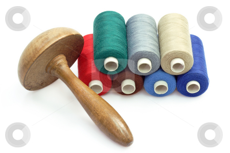 To use this stock image in your creative project, please select the size you need over to the right and click the "Add to Cart" button.
Your downloaded image will come with the Cutcaster watermark removed so don’t worry about the watermark you see on this page. Sewing kit stock photo, Sewing kit on bright background. Shot in studio. by Birgit Reitz-Hofmann