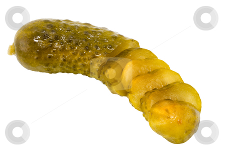 To use this stock image in your creative project, please select the size you need over to the right and click the "Add to Cart" button.
Your downloaded image will come with the Cutcaster watermark removed so don’t worry about the watermark you see on this page. Gherkin stock photo, A sliced gherkin isolated on the white background by Petr Koudelka