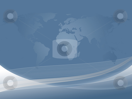 To use this stock image in your creative project, please select the size you need over to the right and click the "Add to Cart" button.
Your downloaded image will come with the Cutcaster watermark removed so don’t worry about the watermark you see on this page. Abstract World Map stock photo, Abstract dynamic background and world map in gradient light blue by Alexander Zschach