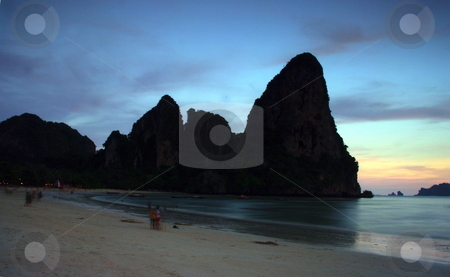 To use this stock image in your creative project, please select the size you need over to the right and click the "Add to Cart" button.
Your downloaded image will come with the Cutcaster watermark removed so don’t worry about the watermark you see on this page. West Railay Beach stock photo, West Railay Beach. Krabi province, Thailand by Martin Darley
