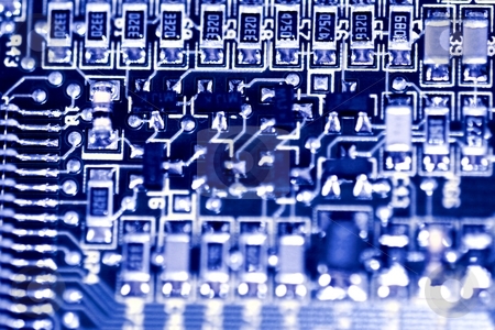 To use this stock image in your creative project, please select the size you need over to the right and click the "Add to Cart" button.
Your downloaded image will come with the Cutcaster watermark removed so don’t worry about the watermark you see on this page. Circuit Board stock photo, Close up of a computer electronic circuit board. by Henrik Lehnerer