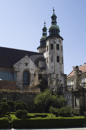 To use this stock image in your creative project, please select the size you need over to the right and click the "Add to Cart" button.
Your downloaded image will come with the Cutcaster watermark removed so don’t worry about the watermark you see on this page. Old church stock photo, Old church next to Saint Peter and Pauls', Krakow, Poland by Stephen Sienczyk