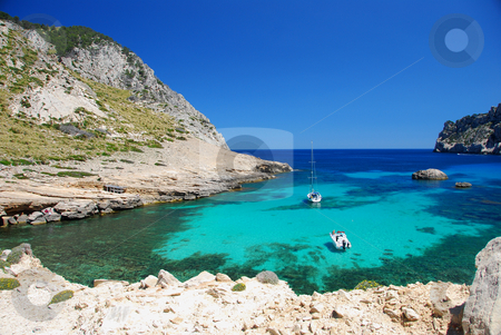 To use this stock image in your creative project, please select the size you need over to the right and click the "Add to Cart" button.
Your downloaded image will come with the Cutcaster watermark removed so don’t worry about the watermark you see on this page. Mallorca stock photo, Beautiful beach on the island mallorca by Wolfgang Zintl