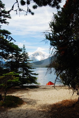 To use this stock image in your creative project, please select the size you need over to the right and click the "Add to Cart" button.
Your downloaded image will come with the Cutcaster watermark removed so don’t worry about the watermark you see on this page. Mountain lake stock photo, A mountain Lake in Canada British columbia by Wolfgang Zintl