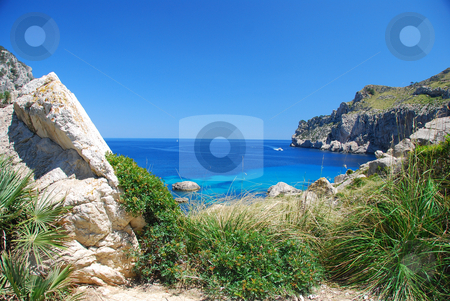 To use this stock image in your creative project, please select the size you need over to the right and click the "Add to Cart" button.
Your downloaded image will come with the Cutcaster watermark removed so don’t worry about the watermark you see on this page. Mallorca stock photo, Beautiful bay on the island mallorca spain by Wolfgang Zintl