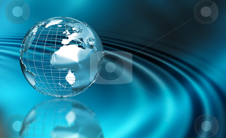 To use this stock image in your creative project, please select the size you need over to the right and click the "Add to Cart" button.
Your downloaded image will come with the Cutcaster watermark removed so don’t worry about the watermark you see on this page. Abstract globe stock photo, 3D render of a wireframe globe on an abstract background by Kirsty Pargeter