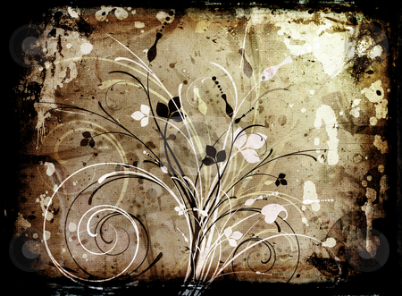 To use this stock image in your creative project, please select the size you need over to the right and click the "Add to Cart" button.
Your downloaded image will come with the Cutcaster watermark removed so don’t worry about the watermark you see on this page. Floral grunge stock photo, Floral design on grunge background by Kirsty Pargeter