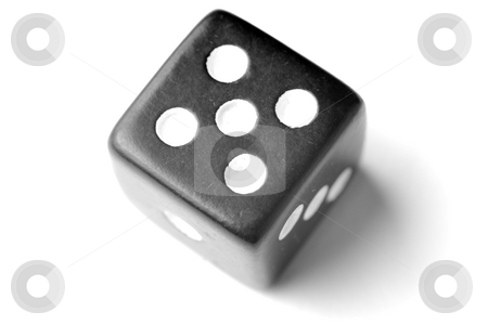 To use this stock image in your creative project, please select the size you need over to the right and click the "Add to Cart" button.
Your downloaded image will come with the Cutcaster watermark removed so don’t worry about the watermark you see on this page. Black Die 5 - Five at top stock photo, Black Die on White - Five at top. Similar images of 1-6 exists by Gjermund Alsos