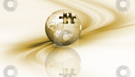 To use this stock image in your creative project, please select the size you need over to the right and click the "Add to Cart" button.
Your downloaded image will come with the Cutcaster watermark removed so don’t worry about the watermark you see on this page. Jigsaw globe stock photo, 3D render of a jigsaw globe on an abstract background by Kirsty Pargeter