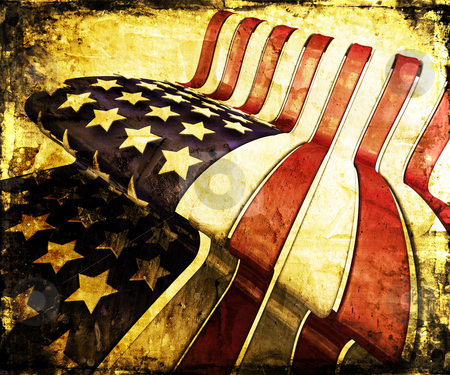 To use this stock image in your creative project, please select the size you need over to the right and click the "Add to Cart" button.
Your downloaded image will come with the Cutcaster watermark removed so don’t worry about the watermark you see on this page. Grunge stars and stripes stock photo, Grunge style American flag by Kirsty Pargeter