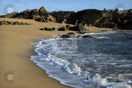 To use this stock image in your creative project, please select the size you need over to the right and click the "Add to Cart" button.
Your downloaded image will come with the Cutcaster watermark removed so don’t worry about the watermark you see on this page. Beach stock photo, Small beach at algarve, the south of portugal by Rui Vale de Sousa