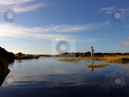 To use this stock image in your creative project, please select the size you need over to the right and click the "Add to Cart" button.
Your downloaded image will come with the Cutcaster watermark removed so don’t worry about the watermark you see on this page. Mirror stock photo, Ocean mirror by Rui Vale de Sousa