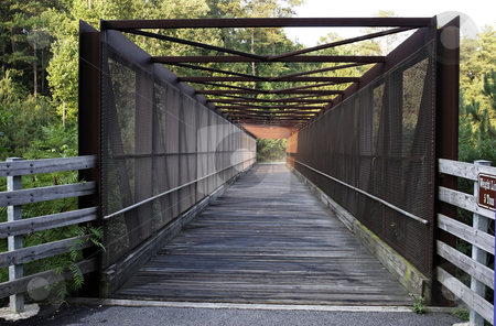 To use this stock image in your creative project, please select the size you need over to the right and click the "Add to Cart" button.
Your downloaded image will come with the Cutcaster watermark removed so don’t worry about the watermark you see on this page. Trail Bridge stock photo, A covered bridge on the silver comet trail by Matt Baker