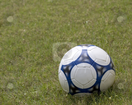 To use this stock image in your creative project, please select the size you need over to the right and click the "Add to Cart" button.
Your downloaded image will come with the Cutcaster watermark removed so don’t worry about the watermark you see on this page. Soccer Ball stock photo, A soccer ball sits in an open field by Matt Baker