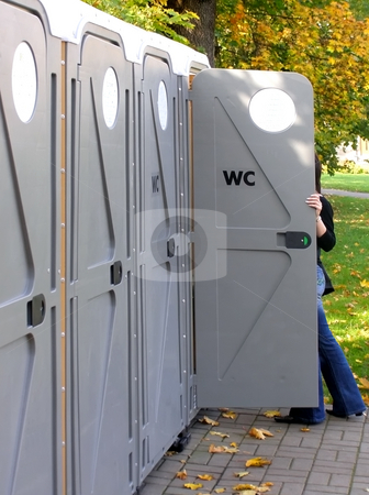 To use this stock image in your creative project, please select the size you need over to the right and click the "Add to Cart" button.
Your downloaded image will come with the Cutcaster watermark removed so don’t worry about the watermark you see on this page. Streets water closets stock photo, Line of streets water closets by Sergej Razvodovskij