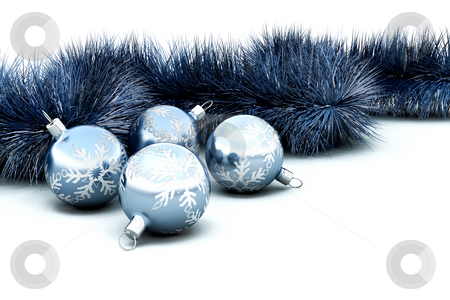 To use this stock image in your creative project, please select the size you need over to the right and click the "Add to Cart" button.
Your downloaded image will come with the Cutcaster watermark removed so don’t worry about the watermark you see on this page. Christmas baubles and tinsel stock photo, 3D render of Christmas baubles and tinsel by Kirsty Pargeter