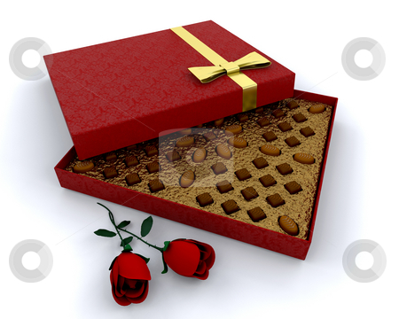 To use this stock image in your creative project, please select the size you need over to the right and click the "Add to Cart" button.
Your downloaded image will come with the Cutcaster watermark removed so don’t worry about the watermark you see on this page. Box of chocolates stock photo, Luxury box of chocolates with red roses by Kirsty Pargeter