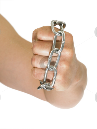 To use this stock image in your creative project, please select the size you need over to the right and click the "Add to Cart" button.
Your downloaded image will come with the Cutcaster watermark removed so don’t worry about the watermark you see on this page. Fist with Chain stock photo, Fist with Chain on a white background by John Teeter