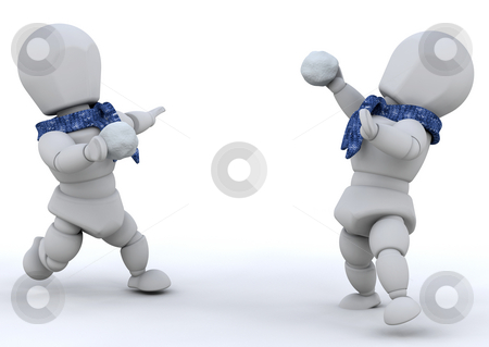 To use this stock image in your creative project, please select the size you need over to the right and click the "Add to Cart" button.
Your downloaded image will come with the Cutcaster watermark removed so don’t worry about the watermark you see on this page. Snowball fight stock photo, Two people having a snowball fight by Kirsty Pargeter